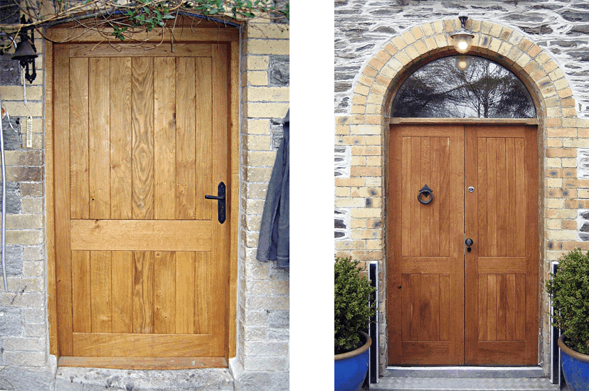 two doors made by Drew Boulanger